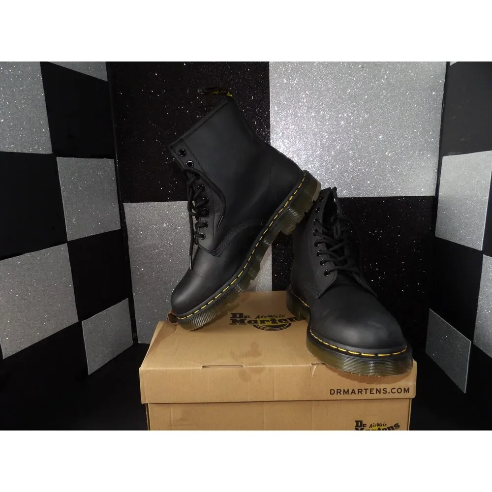 Dr. Martens 1460 Bex 8-Eye Boots- Black (US 10M 11.5W)